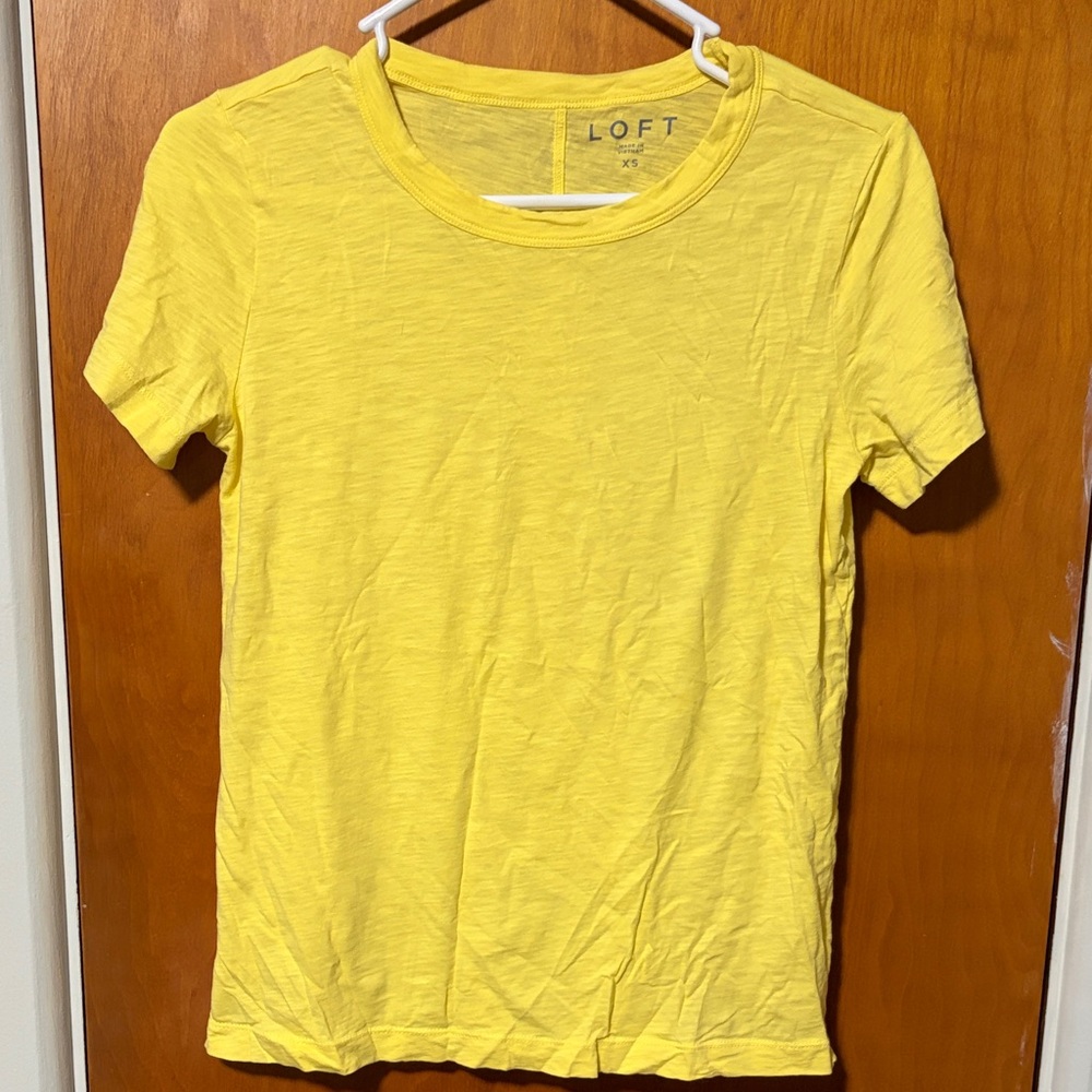 LOFT Sunny Yellow Tee